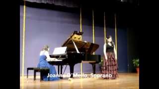 Joanne DMello sings Euridices aria quotChe fiero momentoquot [upl. by Ainalem]