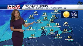 Video Bright but brisk start to week [upl. by Anoli786]