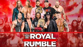 Royal Rumble BUT Only Highest Rated Superstars Are Allowed WWE 2K23 [upl. by Arelc]