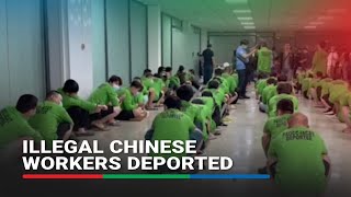 Illegal Chinese POGO workers deported to China  ABSCBN News [upl. by Cleavland861]