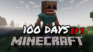 I Spent 100 DAYS in a Parasite APOCALYPSE in MINECRAFT PART 3 minecraft apocalypse [upl. by Gene268]