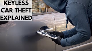 How Does Keyless Car Theft Work Relay Theft [upl. by Gnoud]