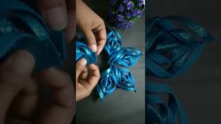 Snowflakes for Christmas decoration ⛄ christmas ornaments🎄 shorts diy craft xmas Christmas [upl. by Aradnahc]