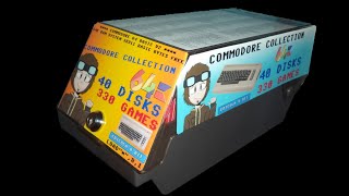 C64 COMMODORE COLLECTION 40 FLOPPY 330 games [upl. by Marguerite90]