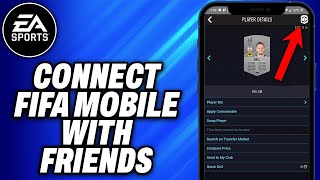 How To Connect Fifa Mobile With Friends 2024  Easy Fix [upl. by Nnaoj]