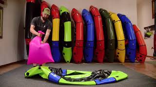 How to Inflate Your Packraft  Alpacka Raft Packrafts [upl. by Anelys]