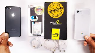 Cellbuddy VS Mobilegoo Dont Buy Refurbished Iphone [upl. by Camellia]