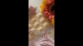 How to make mini pop tarts  JusRol Recipes [upl. by Manolo]