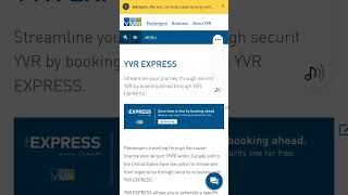 YVR EXPRESS  How To Secure Your Security Check Spot At Vancouver International Airport BC Canada [upl. by Brotherson]