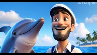 The Dolphin and the Storm  Short Cartoon Stories  Animated Cartoons  Kids Story time [upl. by Katine163]