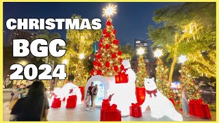 BGC CHRISTMAS DISPLAY 2024 at Bonifacio High Street BGC Taguig Philippines 🇵🇭 [upl. by Burger]