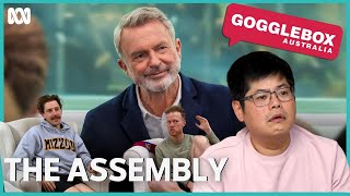 Gogglebox Watches The Assembly  The Assembly  ABC iview [upl. by Denys58]