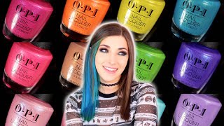 OPI Power of Hue Summer 2022 Nail Polish Collection Review and Swatches  KELLI MARISSA [upl. by Adianez955]