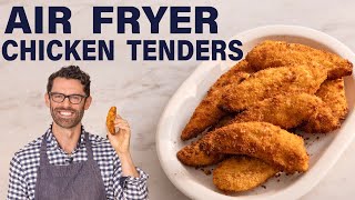 Air Fryer Chicken Tenders Recipe [upl. by Yraunaj192]