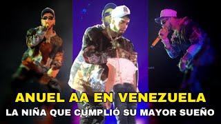 ANUEL REGALA UNA DE SUS PRENDAS A NIÑA DE 6 AÑOS EN VENEZUELA [upl. by Atinuahs]