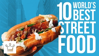 10 Of The Best Street Foods Around The World [upl. by Lyell]