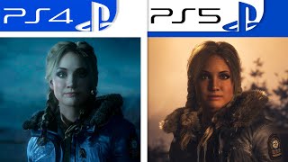 Until Dawn  PS4 vs PS5  Final Graphics Comparison  Analista De Bits [upl. by Inneg]