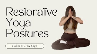 Restorative Yoga Postures You Can Do At Home [upl. by Berny]