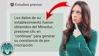 🟢FUERON Obtenidos del MINEDUC los DATOS de su ESTABLECIMIENTO  Problemas en PREINSCRIPCIÓN USAC [upl. by Anilad]