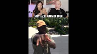 Steve Aoki Vegas Mansion Tour Shorts  Part 1 Reaction [upl. by Poppy]