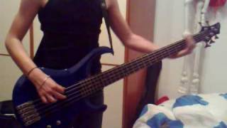 Otep  Ghost Flowers bass cover [upl. by Lora]