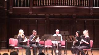 Kaleidoscope by Rolf Lorenz Claremont Clarinet Festival 2017 [upl. by Faydra]