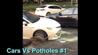 Cars Vs MASSIVE Potholes 1 [upl. by Emerick]