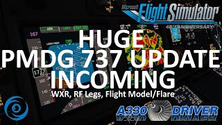 HUGE PMDG 737 Update incoming  Lets take a look  Real 737 Pilot [upl. by Ainattirb]