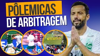 POLÊMICAS DE ARBITRAGEM NO BRASILEIRÃO NENÊ EXPULSO PÊNALTIS PALMEIRAS FLAMENGO X JUVENTUDE [upl. by Amliv]