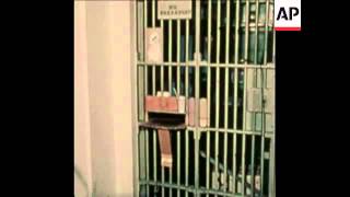 SYND 8972 DEATHROW CLOSES AT ST QUENTIN PRISON [upl. by Heurlin]