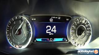 2015 Chrysler 200C 060 MPH Test  Tigershark 184 HP 24 Liter 4Cylider [upl. by Yllatan256]