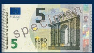 New 5 Euro Note EUROPA SERIES [upl. by Chu]