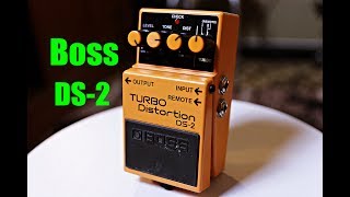 Boss DS2 Turbo Distortion Turbo Must Mean Its Good [upl. by Eetnuahs]