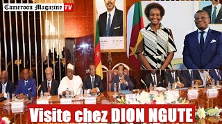 Avant le remaniement ministériel Joseph DION NGUTE reçois une visite les détails [upl. by Hodosh]