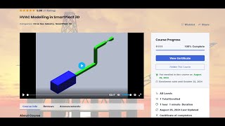 About Video Streaming course HVAC Modelling in SmartPlant 3D [upl. by Joao]