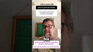 Dica de Gravação de Tela para Serigrafia cursodeserigrafia [upl. by Dedrick36]