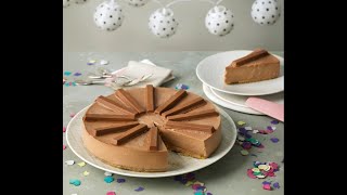 TARTA DE KITKAT SUPERFACIL CON THERMOMIX TM6 [upl. by Newfeld]