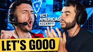 Tarik Reacts to Sentinels vs 100 Thieves  ELIMINATION MATCH  VCT Americas 2024 KICKOFF [upl. by Anat]