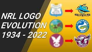 THE EVOLUTION OF NRL LOGOS [upl. by Anig]