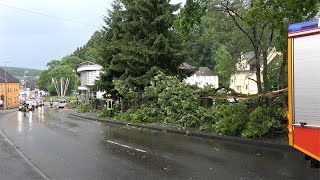 07072017  Starke Unwetter in Montabaur [upl. by Oria]