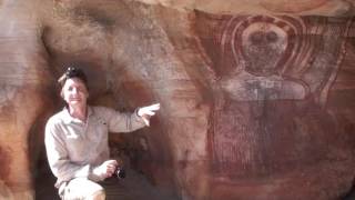 Aboriginal Rock Art Bigge Island Kimberley Australia  Silversea Expeditions [upl. by Atenaz]