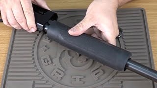 Hogue® OverMolded Forend Installation Mossberg 500 20 Guage [upl. by Thurber]