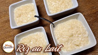 Riz au Lait  Recette Facile et Rapide [upl. by Marla]