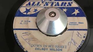 delroy wilson  down in my heart all stars [upl. by Delphina]