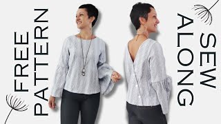 How to Sew a Round Neck Cropped Boxy Top StepbyStep Guide for Beginners [upl. by Aizat]