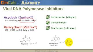 Influenza and Herpes Simplex Antivirals  Top 250 Drugs [upl. by Kraft]