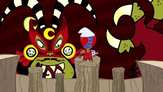 ¡Mucha Lucha  Rikochet Fights Mysterioso Grande in His Dream [upl. by Deena]