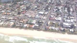 Landing at Coolangatta Airport Gold Coast [upl. by Farnham]