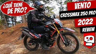 Vento Crossmax 250 Pro reseña  Los 10 PUNTOS a considerar  Alets Go [upl. by Adelpho]