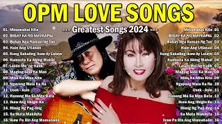 Freddie Aguilar Imelda Papin Greatest Hits 2024  Opm Tagalog Love Songs Of All Time [upl. by Frodina]